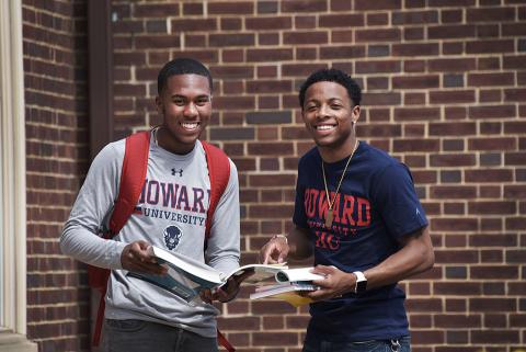 Students with Textbooks