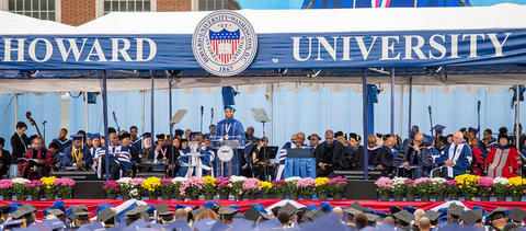 Image of Howard University Commencement Event